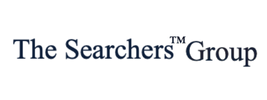 The Searchers Group logo black and white